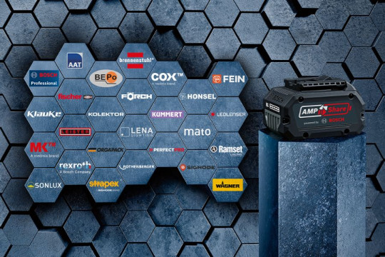 FEIN has teamed up with the new AMPShare platform, powered by Bosch Professional